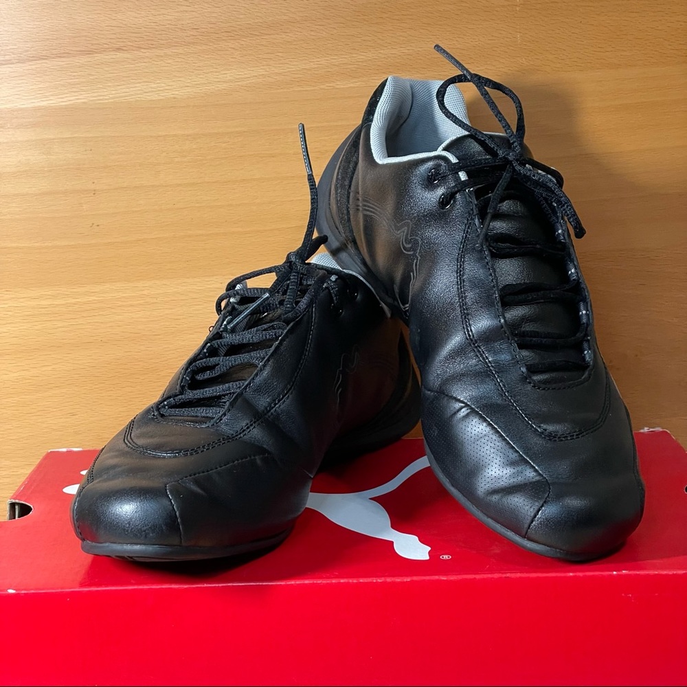 Black sneakers